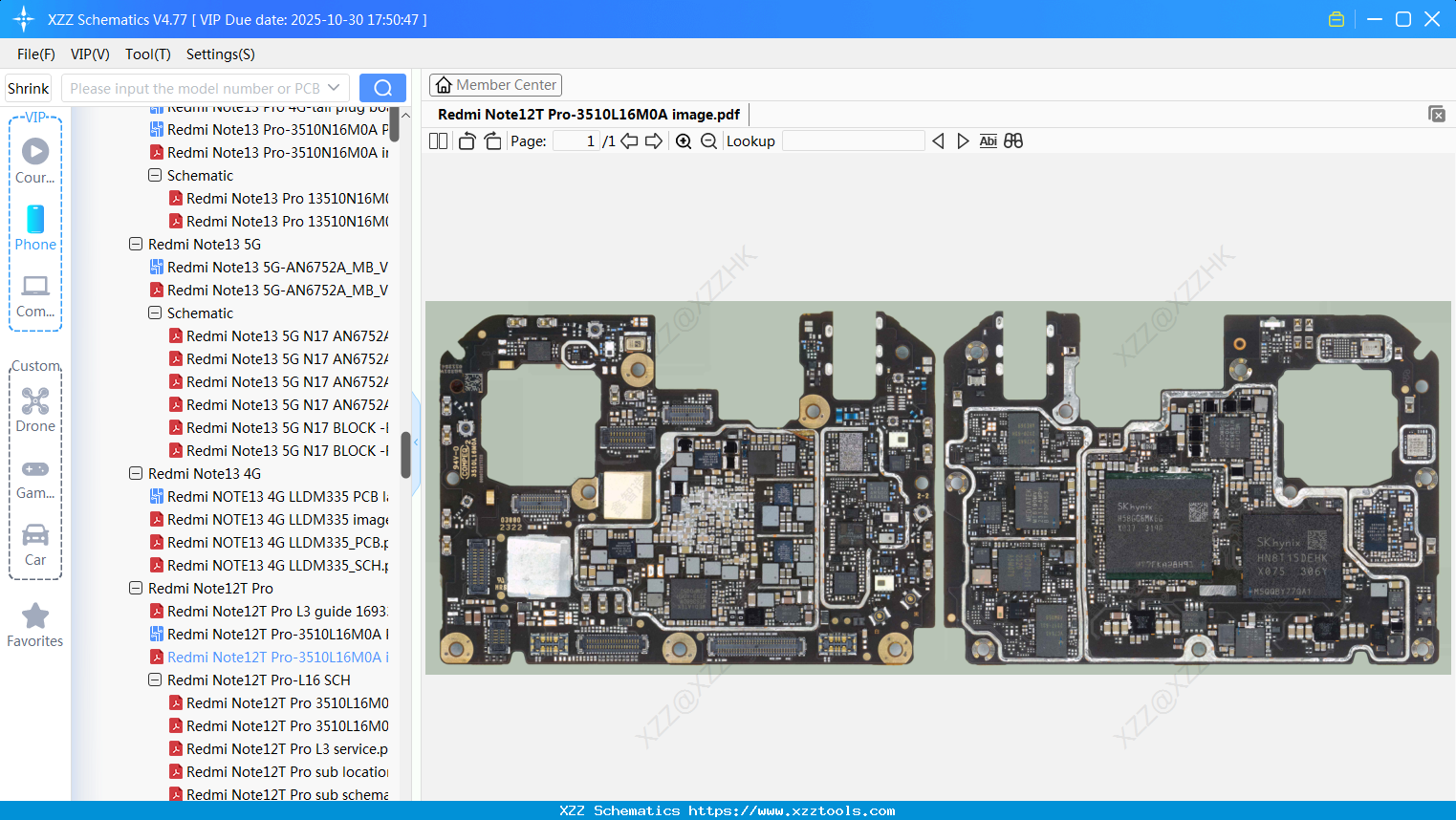 Xiaomi Redmi Note12T Pro-3510L16M0A Image